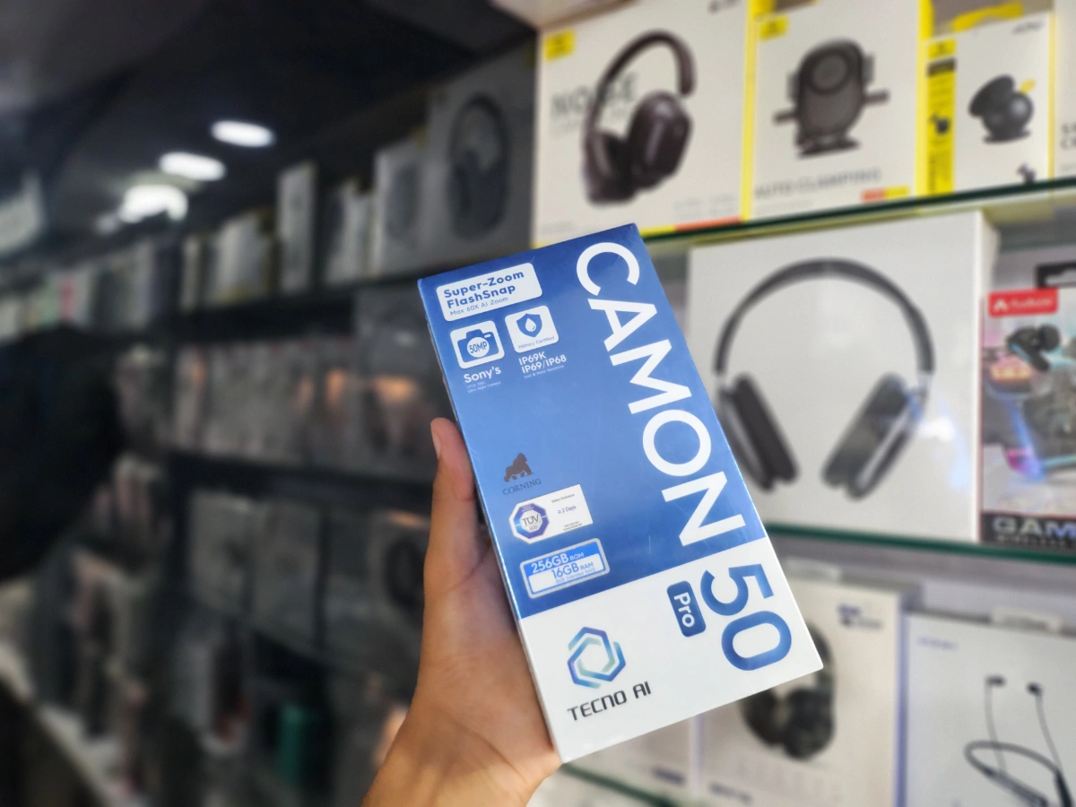 Tecno Camon 50 Pro 256GB — Box Packed